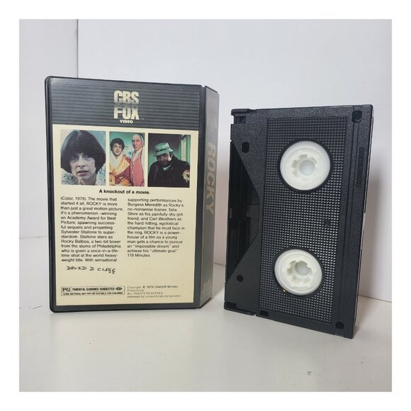 Rocky IV BETA Tape Betamax (Not VHS) Sylvester Stallone - Picture 2 of 2